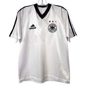 adidas Germany Soccer Jersey Deutscher Fussball-Bund 2002-2004 World Cup Vintage